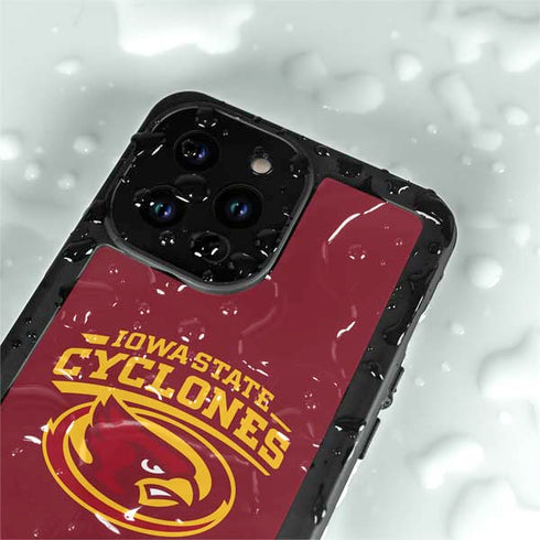 Iowa State University Cyclones iPhone 14 Pro Max Waterproof Case