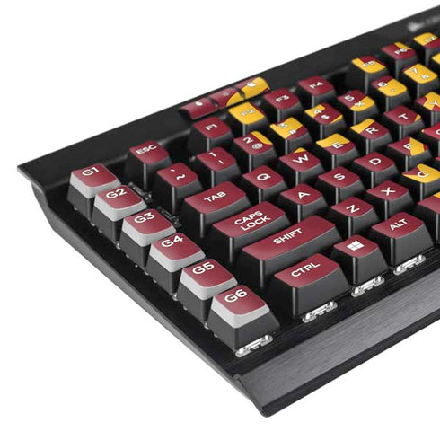 Iowa State University Cyclones K95 RGB PLATINUM Mechanical Gaming Keyboard Skin