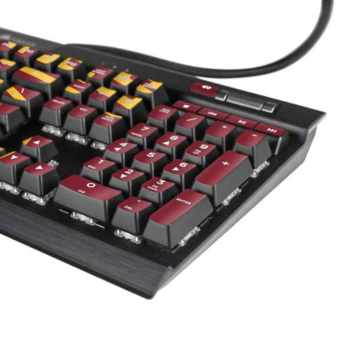 Iowa State University Cyclones K95 RGB PLATINUM Mechanical Gaming Keyboard Skin