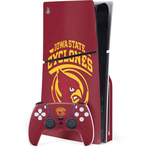 Iowa State University Cyclones PS5 Slim Disk Bundle Skin