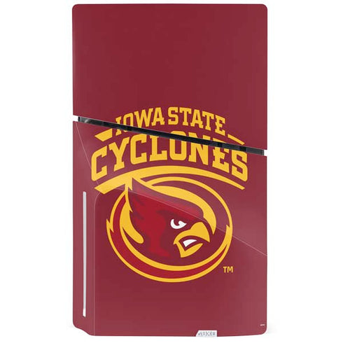 Iowa State University Cyclones PS5 Slim Disk Console Skin