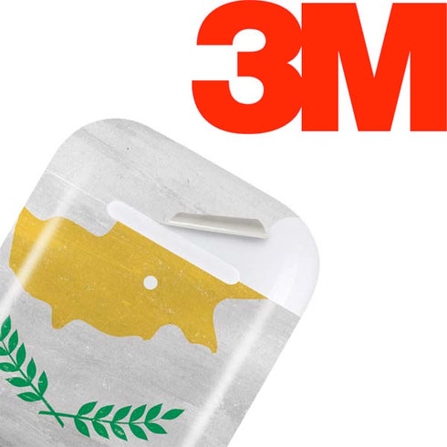 Cyprus Flag Distressed Apple AirPods Skin