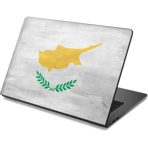 Cyprus Flag Distressed Dell Chromebook Skin