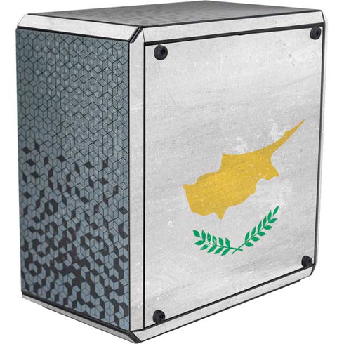Cyprus Flag Distressed Cooler Master MasterBox Q300L Mini Tower Skin