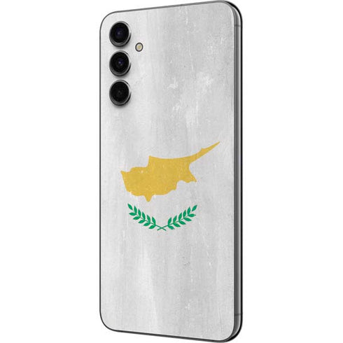 Cyprus Flag Distressed Galaxy A14 5G Skin