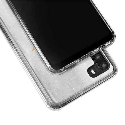 Cyprus Flag Distressed Galaxy A21 Clear Case