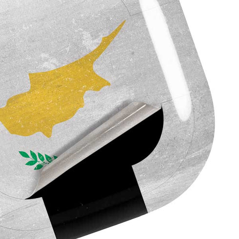 Cyprus Flag Distressed Galaxy Buds Live Skin
