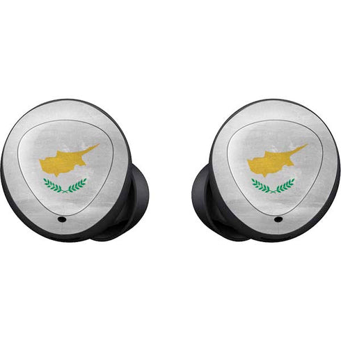 Cyprus Flag Distressed Galaxy Buds Skin
