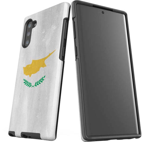Cyprus Flag Distressed Galaxy Note 10 Pro Case
