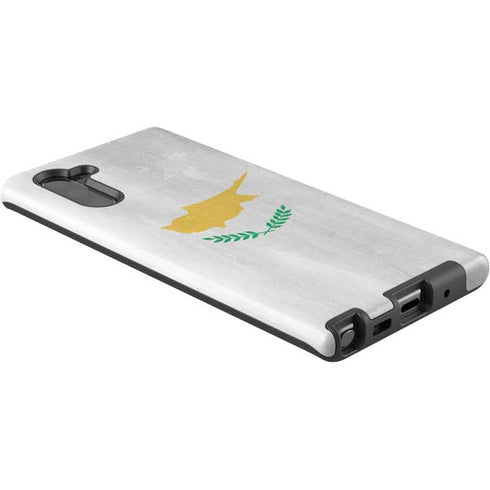 Cyprus Flag Distressed Galaxy Note 10 Pro Case