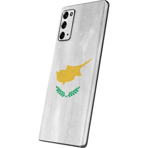 Cyprus Flag Distressed Galaxy Note20 5G Skin