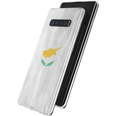 Cyprus Flag Distressed Galaxy S10 Skin