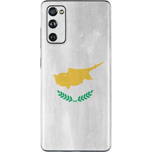 Cyprus Flag Distressed Galaxy S20 Fan Edition Skin