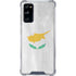 Cyprus Flag Distressed Galaxy S20 FE Clear Case