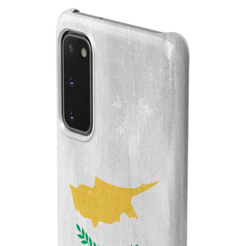 Cyprus Flag Distressed Galaxy S20 Lite Case