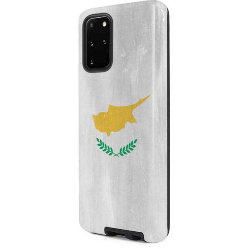 Cyprus Flag Distressed Galaxy S20 Plus Pro Case