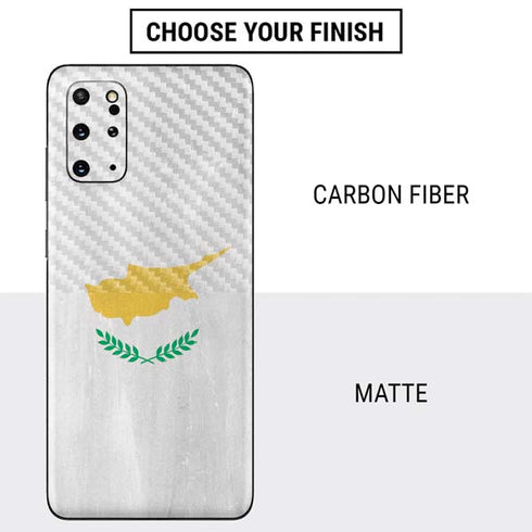 Cyprus Flag Distressed Galaxy S20 Plus Skin