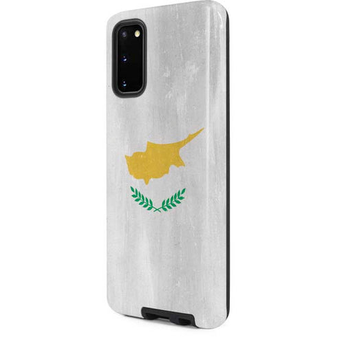 Cyprus Flag Distressed Galaxy S20 Pro Case