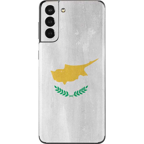 Cyprus Flag Distressed Galaxy S21 Plus 5G Skin