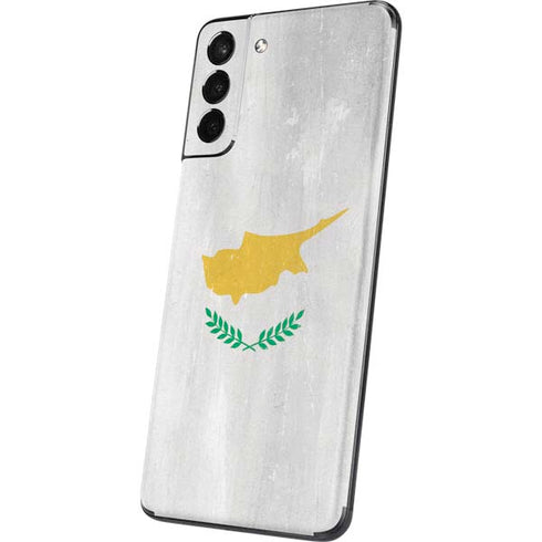 Cyprus Flag Distressed Galaxy S21 Plus 5G Skin