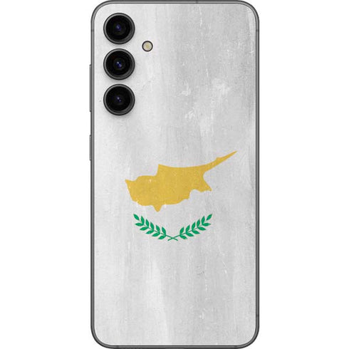 Cyprus Flag Distressed Galaxy S23 FE Skin