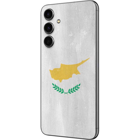 Cyprus Flag Distressed Galaxy S23 FE Skin