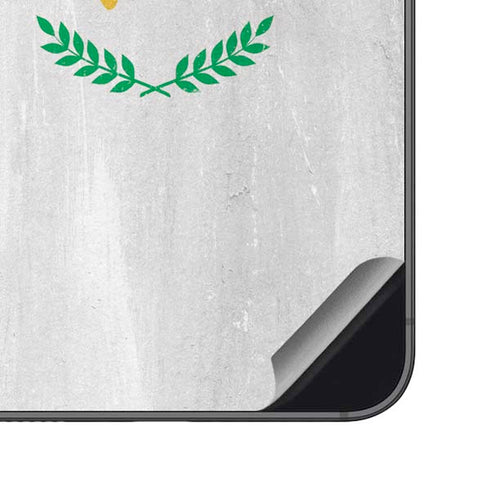 Cyprus Flag Distressed Galaxy S23 FE Skin