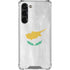 Cyprus Flag Distressed Galaxy S23 Plus Clear Case