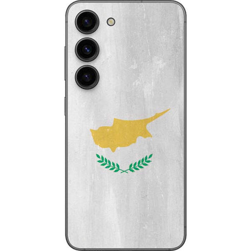 Cyprus Flag Distressed Galaxy S23 Skin