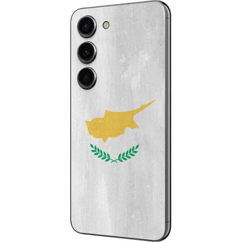 Cyprus Flag Distressed Galaxy S23 Skin