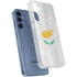 Cyprus Flag Distressed Galaxy S24 Clear Case