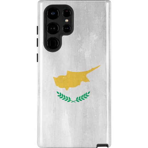 Cyprus Flag Distressed Galaxy S24 Ultra Impact Case