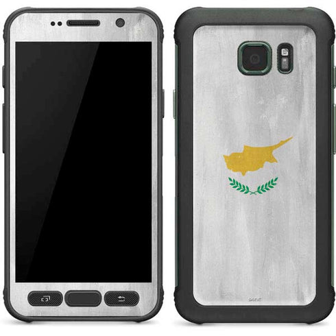 Cyprus Flag Distressed Galaxy S7 Active Skin