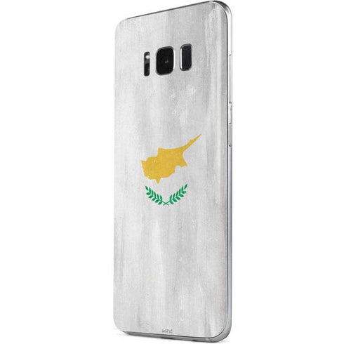 Cyprus Flag Distressed Galaxy S8 Plus Skin