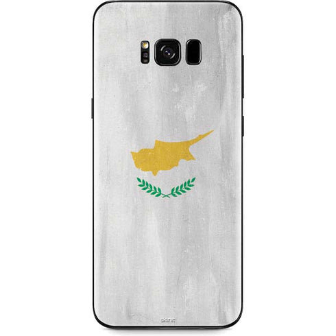 Cyprus Flag Distressed Galaxy S8 Skin