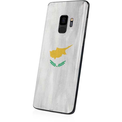 Cyprus Flag Distressed Galaxy S9 Skin