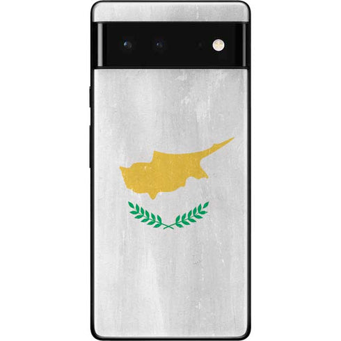 Cyprus Flag Distressed Google Pixel 6 Skin
