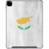 Cyprus Flag Distressed iPad Pro 12.9in (2020) Clear Case