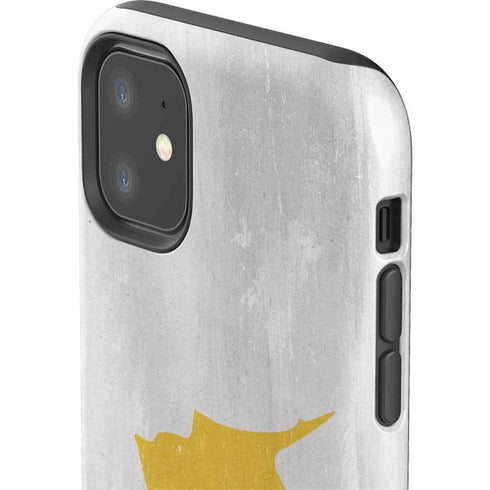 Cyprus Flag Distressed iPhone 11 Impact Case