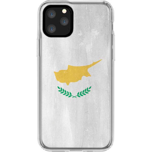 Cyprus Flag Distressed iPhone 11 Pro Clear Case