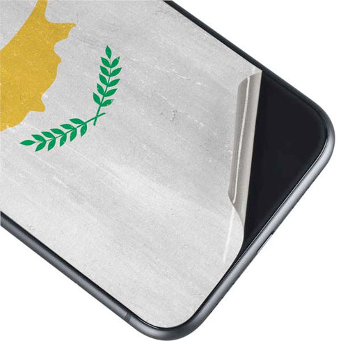 Cyprus Flag Distressed iPhone 11 Skin