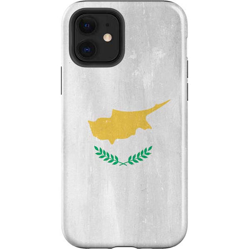 Cyprus Flag Distressed iPhone 12 Impact Case