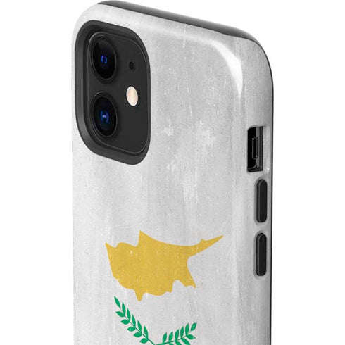 Cyprus Flag Distressed iPhone 12 Mini Impact Case