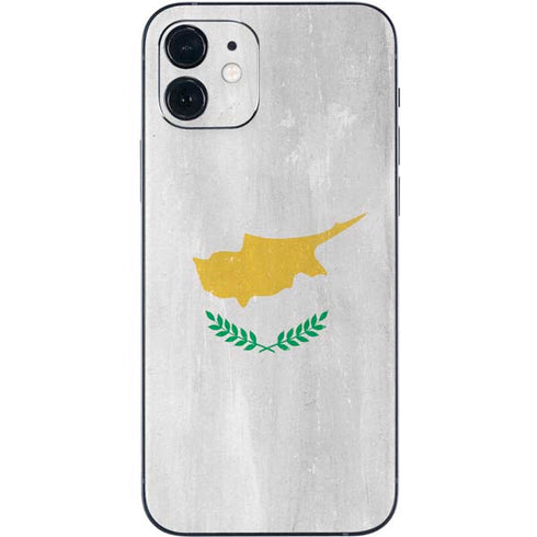 Cyprus Flag Distressed iPhone 12 Mini Skin