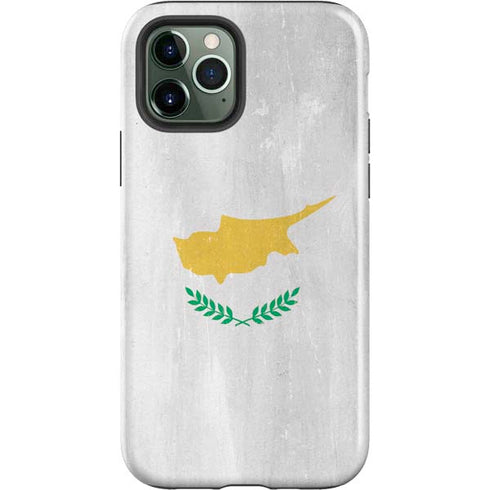 Cyprus Flag Distressed iPhone 12 Pro Impact Case