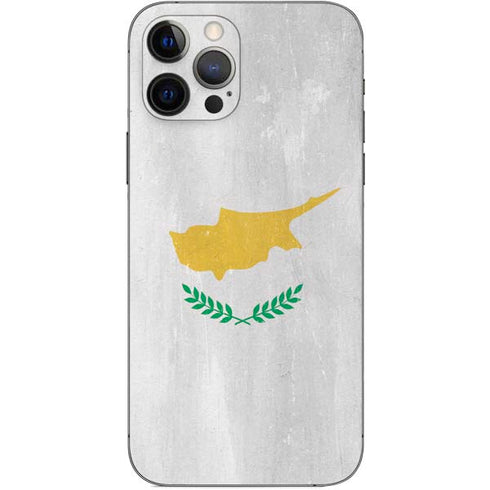 Cyprus Flag Distressed iPhone 12 Pro Skin