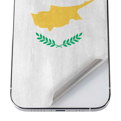 Cyprus Flag Distressed iPhone 12 Pro Skin