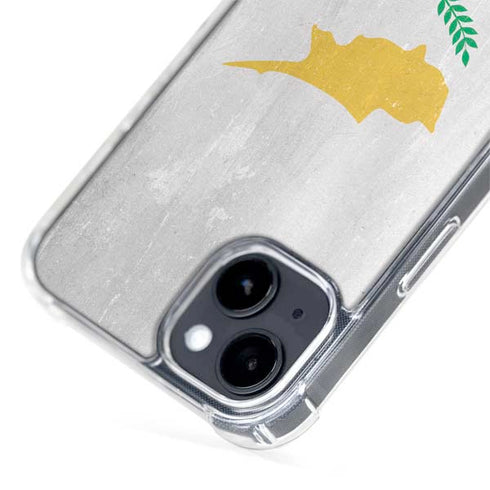 Cyprus Flag Distressed iPhone 13 MagSafe Case