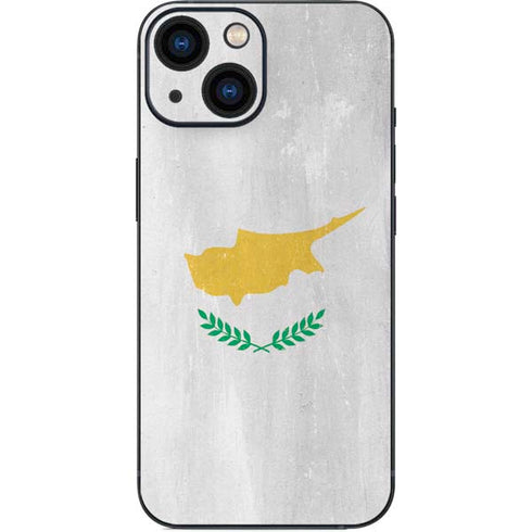 Cyprus Flag Distressed iPhone 13 Mini Skin