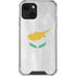 Cyprus Flag Distressed iPhone 15 Plus Clear Case